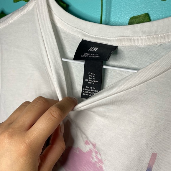 H&M white tee shirt - Picture 13 of 15